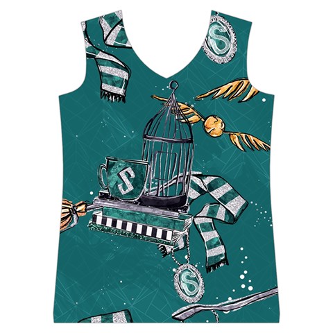 Slytherin Pattern Women s Basketball Tank Top from ArtsNow.com Front