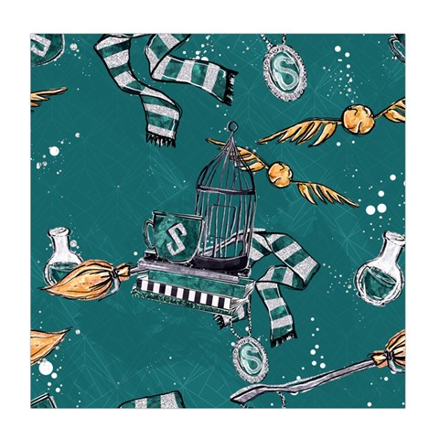 Slytherin Pattern Duvet Cover Double Side (Queen Size) from ArtsNow.com Front