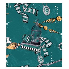 Slytherin Pattern Duvet Cover Double Side (King Size) from ArtsNow.com Back