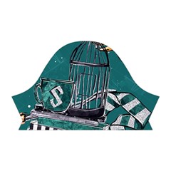 Slytherin Pattern Short Sleeve V Right Sleeve