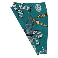 Slytherin Pattern Midi Wrap Pencil Skirt from ArtsNow.com Front Left