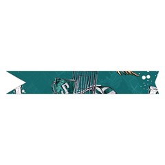 Slytherin Pattern Midi Wrap Pencil Skirt from ArtsNow.com Hem