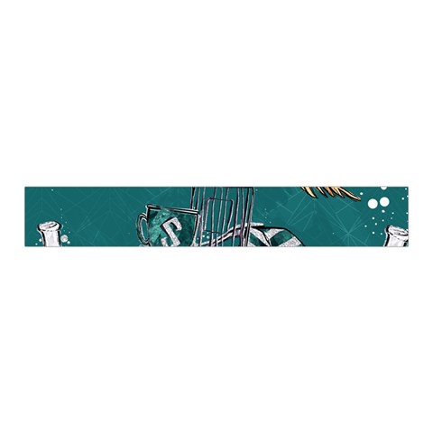 Slytherin Pattern Midi Wrap Pencil Skirt from ArtsNow.com Waistband