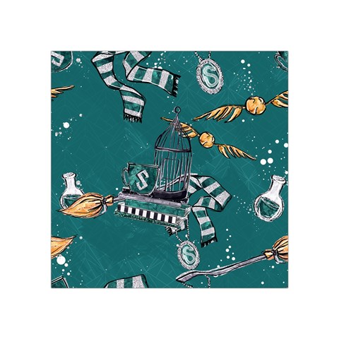 Slytherin Pattern Square Tapestry (Small) from ArtsNow.com Front
