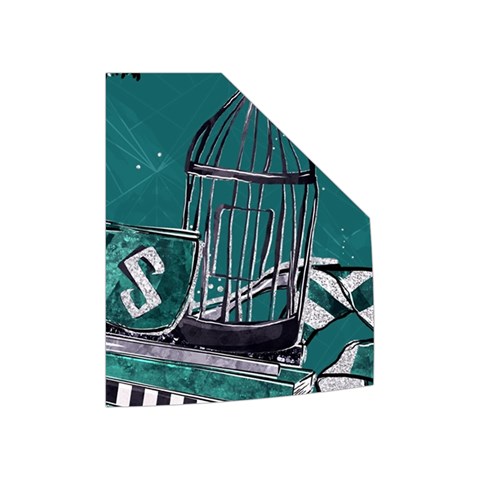 Slytherin Pattern Women s Button Up Vest from ArtsNow.com Left Pocket
