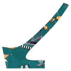 Slytherin Pattern Cross Back Hipster Bikini Set from ArtsNow.com Back Left