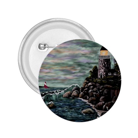 Masons s Point 2.25  Button from ArtsNow.com Front