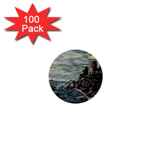 Masons s Point 1  Mini Button (100 pack)  from ArtsNow.com Front