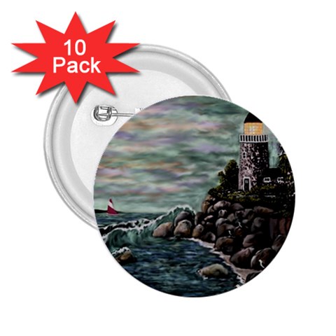 Masons s Point 2.25  Button (10 pack) from ArtsNow.com Front