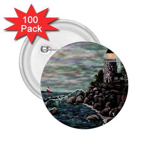 Masons s Point 2.25  Button (100 pack) from ArtsNow.com Front