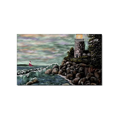 Masons s Point Sticker (Rectangular) from ArtsNow.com Front