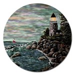 Masons s Point Magnet 5  (Round)