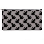 Black Cats On Gray Pencil Cases