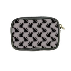Black Cats On Gray Coin Purse from ArtsNow.com Back