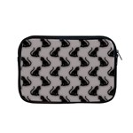 Black Cats On Gray Apple MacBook Pro 15  Zipper Case