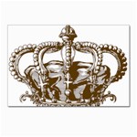 Crown001_brown Postcard 4 x 6  (Pkg of 10)