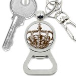 Crown001_brown Bottle Opener Key Chain