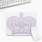 Crown008_purple Small Mousepad