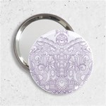 Crown008_purple 2.25  Handbag Mirror