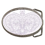 Crown008_purple Belt Buckle