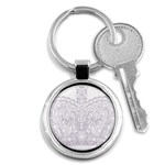 Crown008_purple Key Chain (Round)