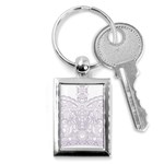 Crown008_purple Key Chain (Rectangle)