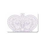 Crown008_purple Magnet (Name Card)