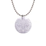 Crown008_purple 1  Button Necklace