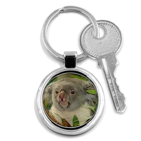 Koala Bear Key Chain (Round) from ArtsNow.com Front