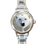 Fabulous Polar Bear Round Italian Charm Watch