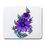 Blue Corn Flower Large Mousepad