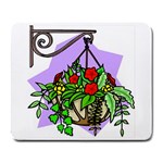 Hanging Flower Basket Large Mousepad