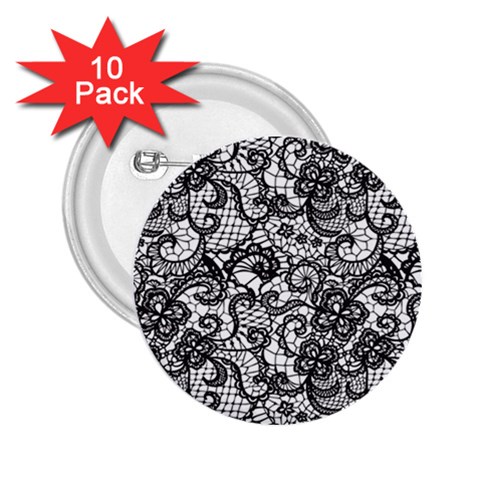 Encaje 2.25  Buttons (10 pack)  from ArtsNow.com Front