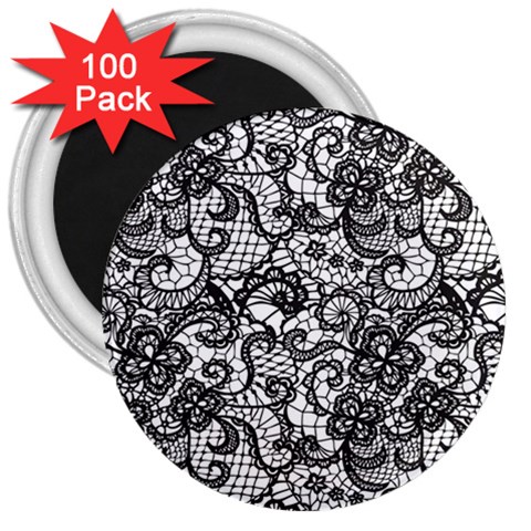 Encaje 3  Magnets (100 pack) from ArtsNow.com Front