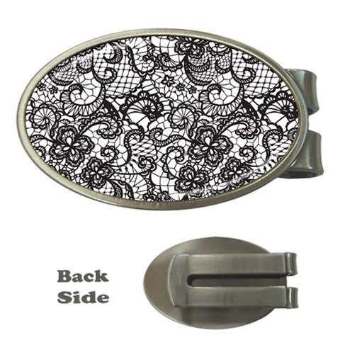 Encaje Money Clips (Oval)  from ArtsNow.com Front