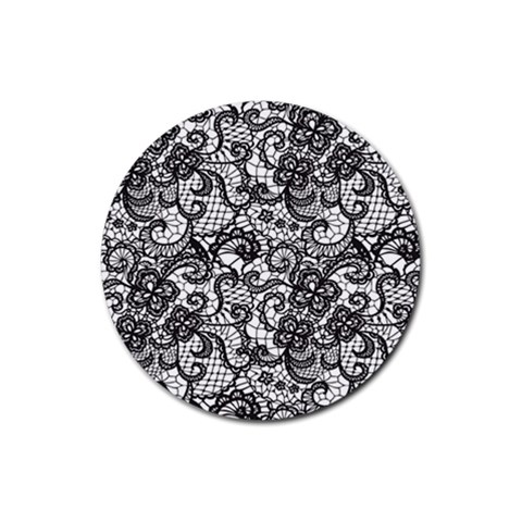 Encaje Rubber Coaster (Round)  from ArtsNow.com Front