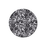Encaje Rubber Coaster (Round) 