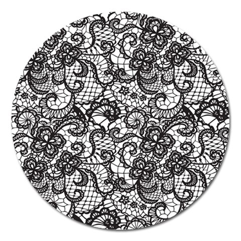 Encaje Magnet 5  (Round) from ArtsNow.com Front