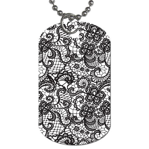 Encaje Dog Tag (Two Sides) from ArtsNow.com Front