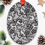 Encaje Oval Ornament (Two Sides)
