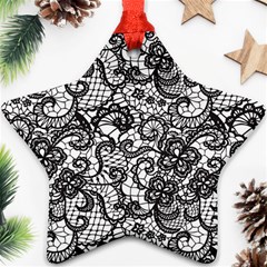 Encaje Star Ornament (Two Sides) from ArtsNow.com Back