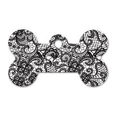 Encaje Dog Tag Bone (Two Sides) from ArtsNow.com Back