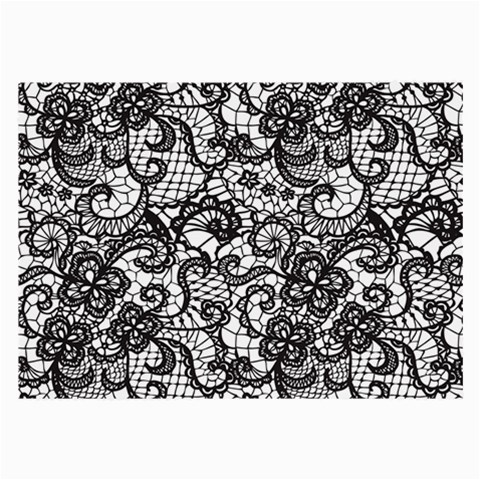 Encaje Large Glasses Cloth (2 Sides) from ArtsNow.com Back