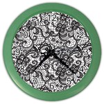 Encaje Color Wall Clock
