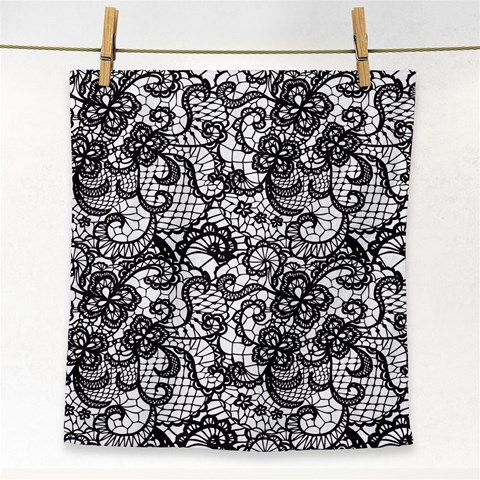 Encaje Face Towel from ArtsNow.com Front