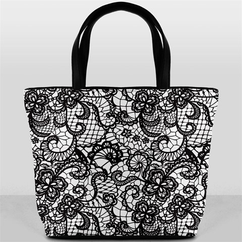 Encaje Bucket Bag from ArtsNow.com Front
