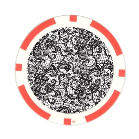 Encaje Poker Chip Card Guard (10 pack) from ArtsNow.com Front