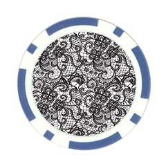 Encaje Poker Chip Card Guard (10 pack) from ArtsNow.com Back