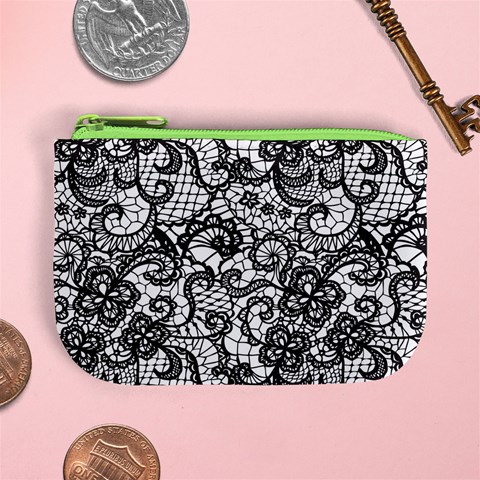Encaje Mini Coin Purse from ArtsNow.com Front