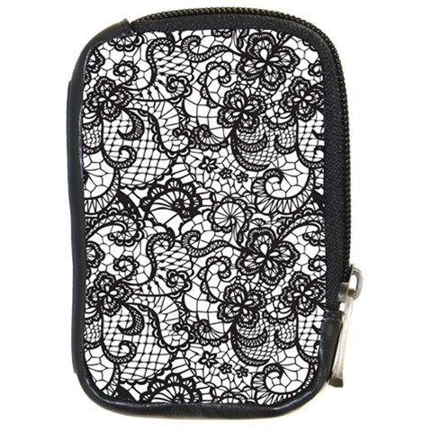 Encaje Compact Camera Leather Case from ArtsNow.com Front